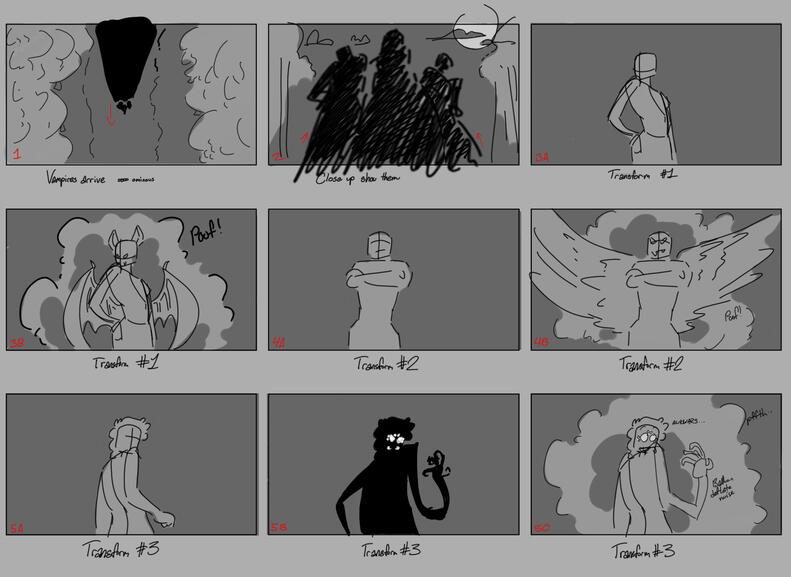Storyboard Project 1 [Photoshop] (October 2025)