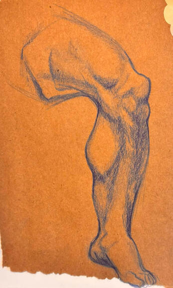 Master Copy 2 [Prismacolor Colerase Pencil on Toned Paper] (December 2025)