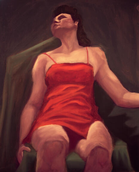Fabric Study [Oil on Hardboard Canvas] (March 2025)